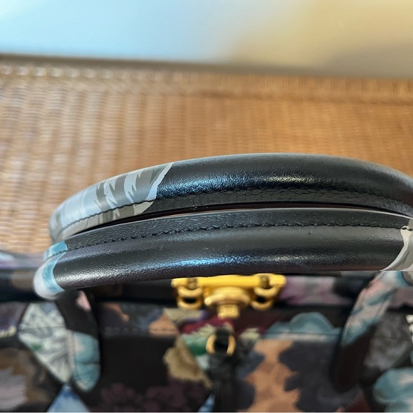 Coach X Kaffe Fassett Troupe Carryall Top Handle Satchel - Picture 4 of 13